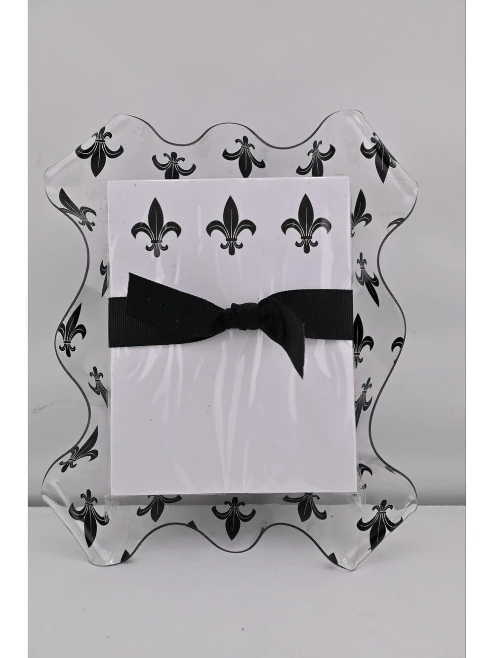 Fleur de Lis Blank Memo Notes
